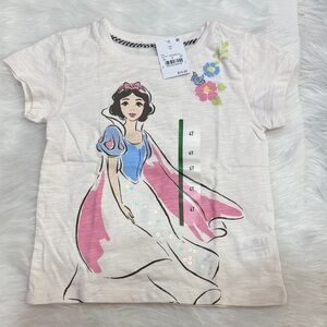 Disney Snow White Kids T-Shirt - Cream & Pink